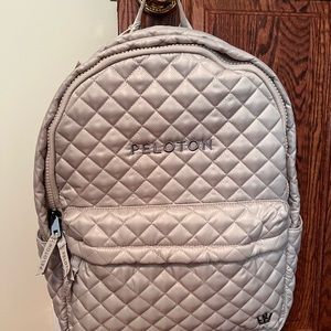 Peloton Oliver Thomas Quilted Backpack NWT